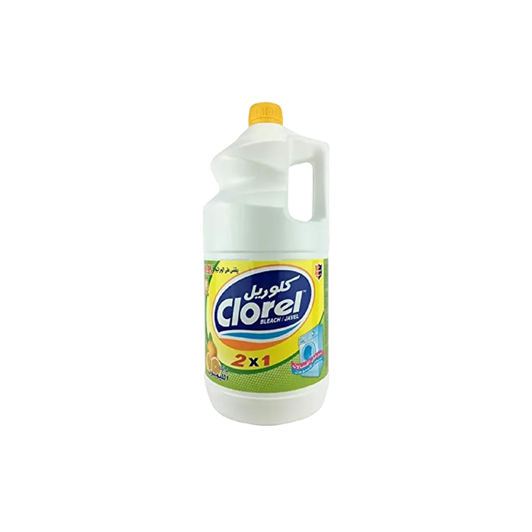 مبيض سائل برائحة الليمون للغسالات ذات التحميل الأمامي من كلوريل